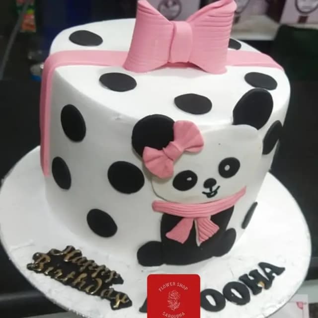 Customize panda Cake