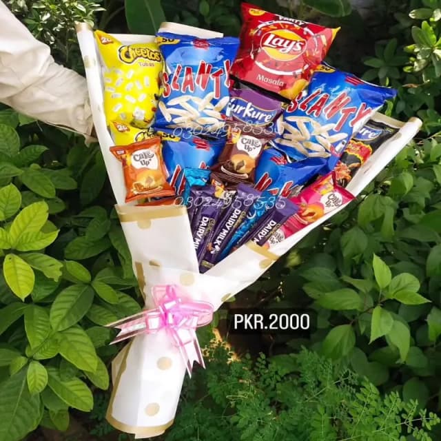 Chocolate Snack Bouquet