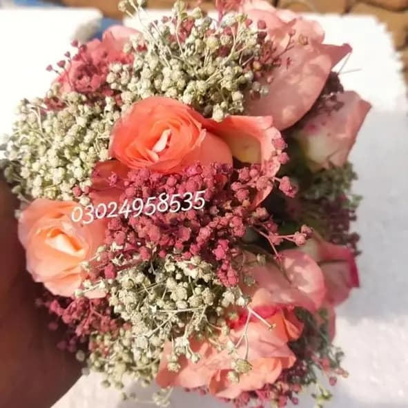 Pink Roses Gujre Pair