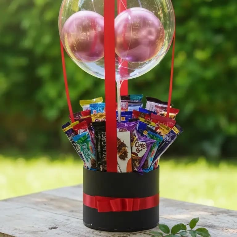 Chocolate balloon box