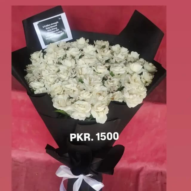 White Roses bouquet